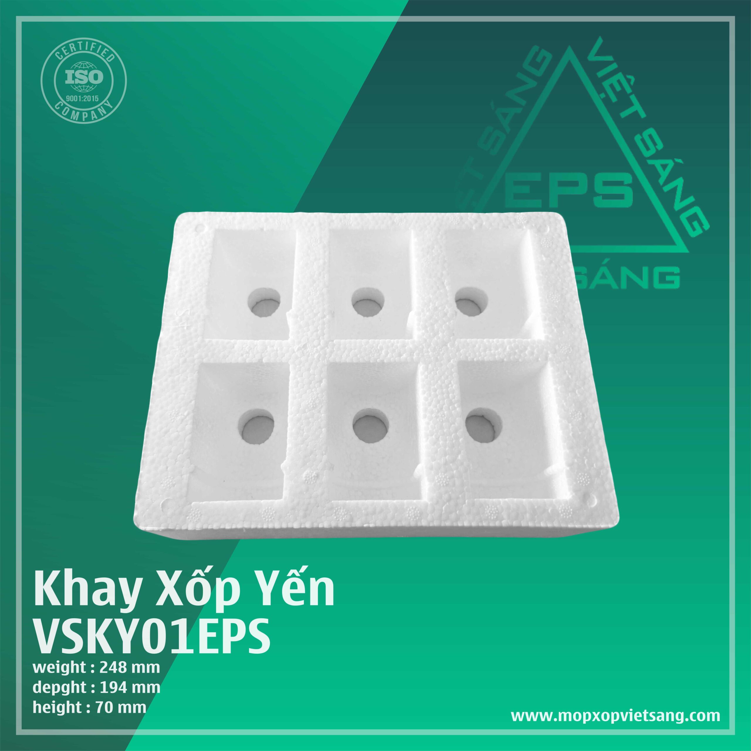 khay xốp yến eps