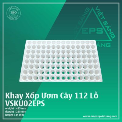 khay xốp ươm cây 112 lỗ eps