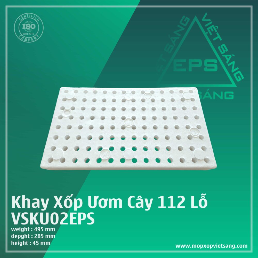 khay xốp ươm cây 112 lỗ eps