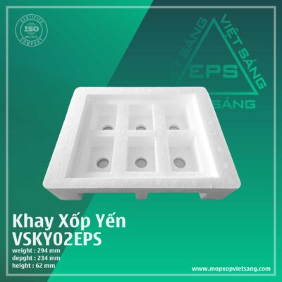 khay xốp yến Việt Sáng eps