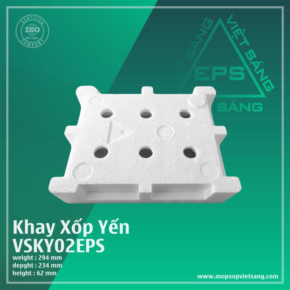 khay xốp yến Việt Sáng eps