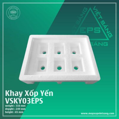 khay xốp yến Việt Sáng eps