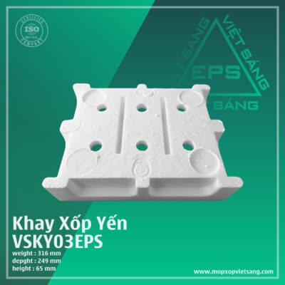 khay xốp yến Việt Sáng eps
