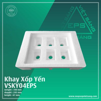 khay xốp yến Việt Sáng eps