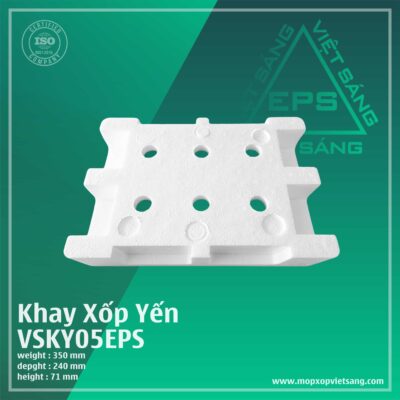 khay xốp yến Việt Sáng eps VSKY05EPSb khay xốp yến Việt Sáng eps