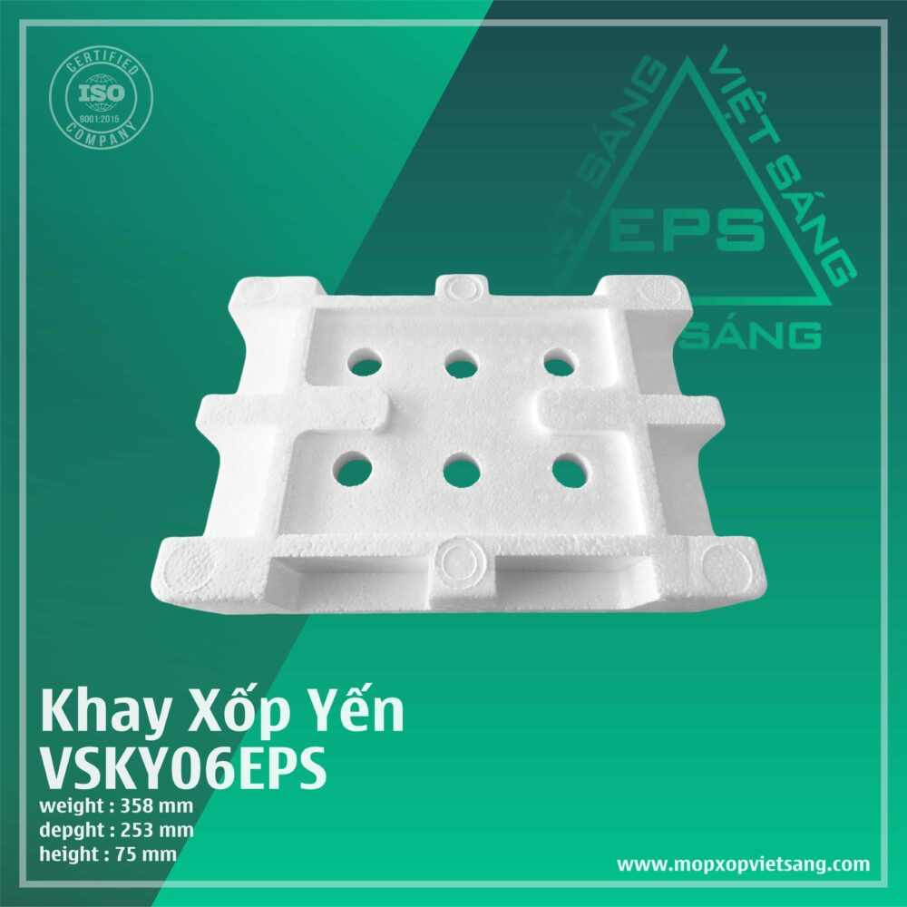 khay xốp yến Việt Sáng eps