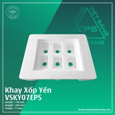 khay xốp yến Việt Sáng eps