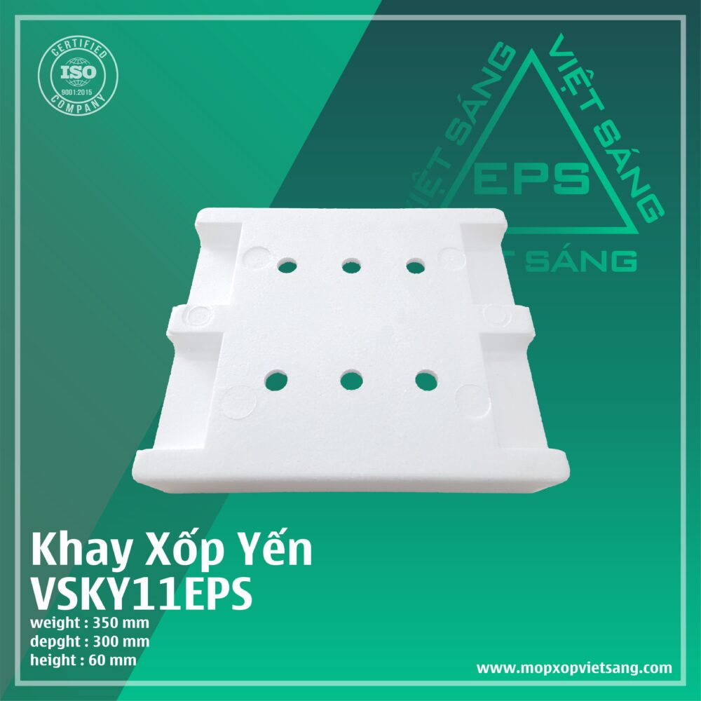 khay xốp yến Việt Sáng eps