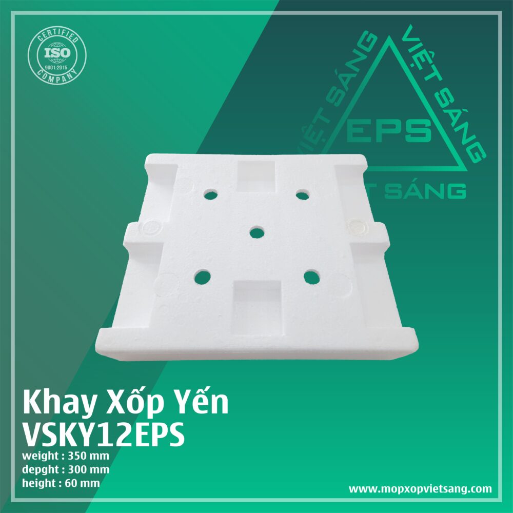 khay xốp yến Việt Sáng eps